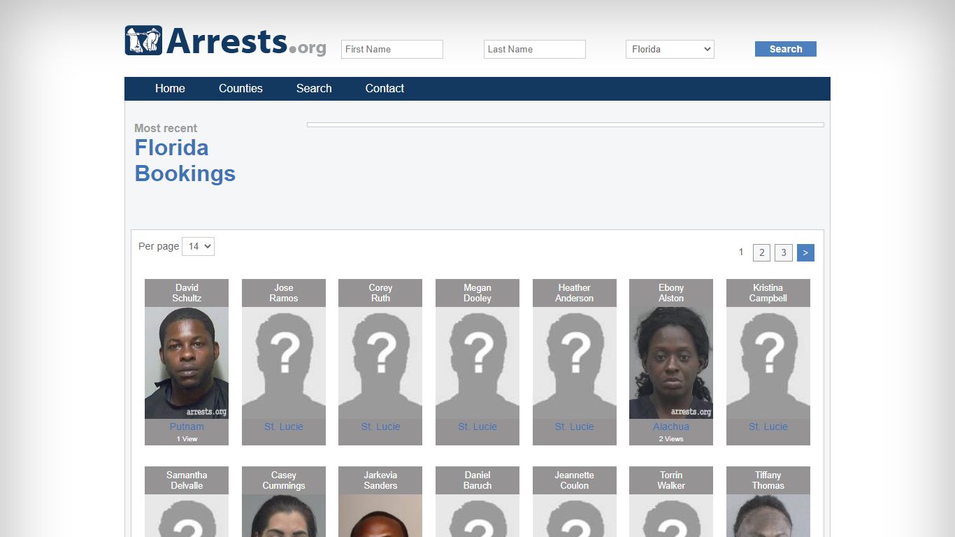 Florida Arrests and Inmate Search